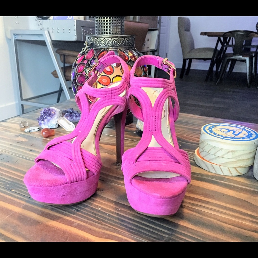 NEW|Jessica Simpson|Platform |6| Pink|Heels